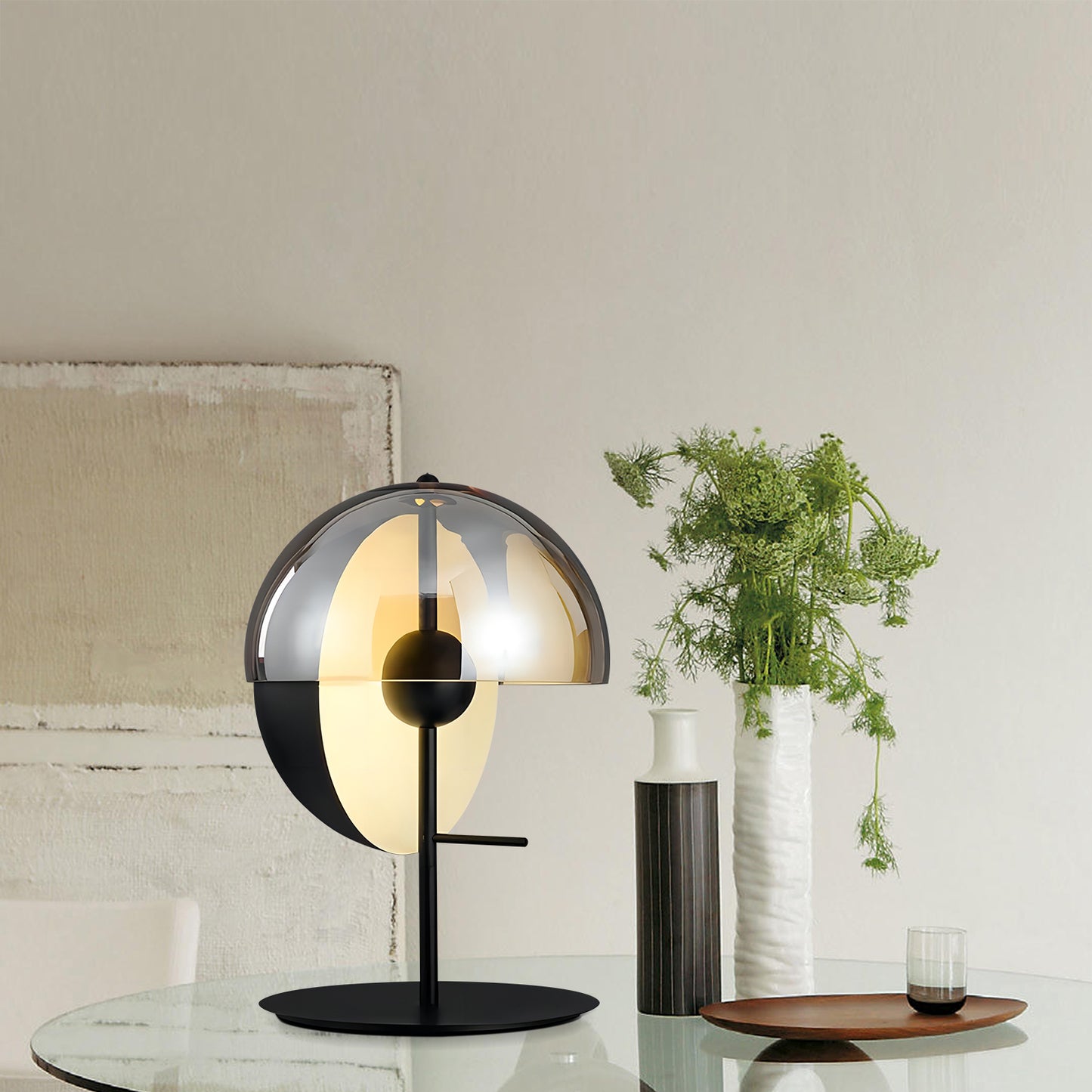 Theia Glass Table Lamp
