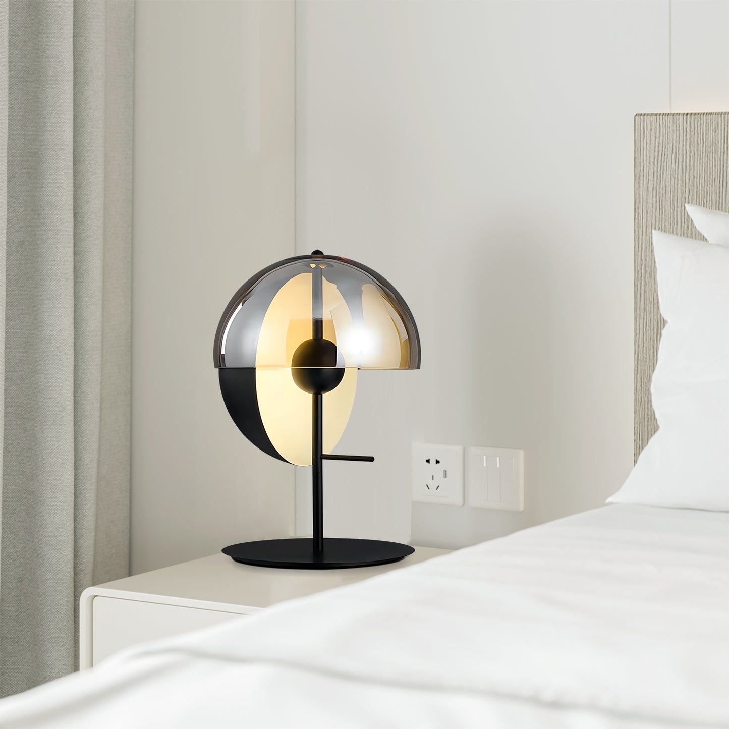 Theia Glass Table Lamp