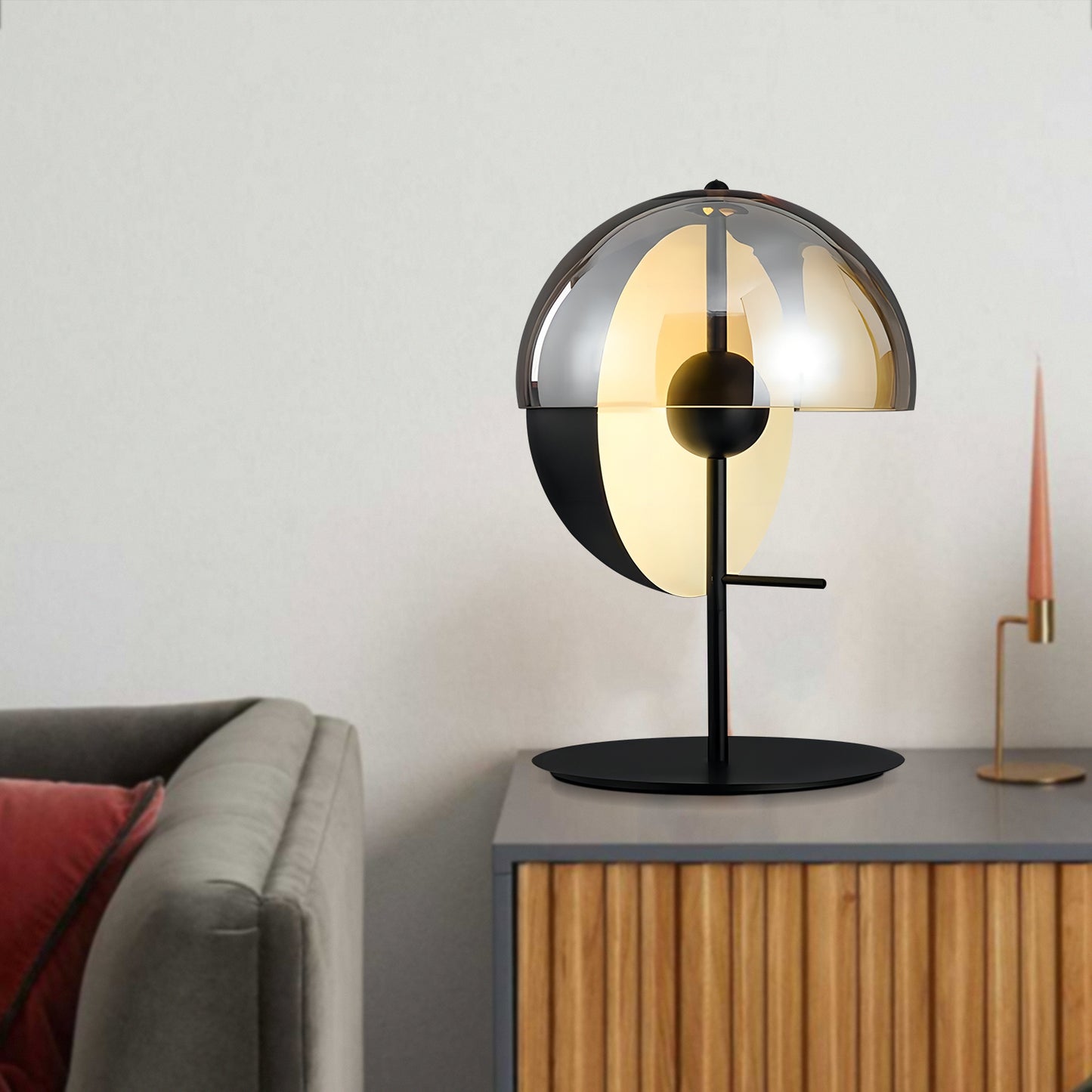 Theia Glass Table Lamp