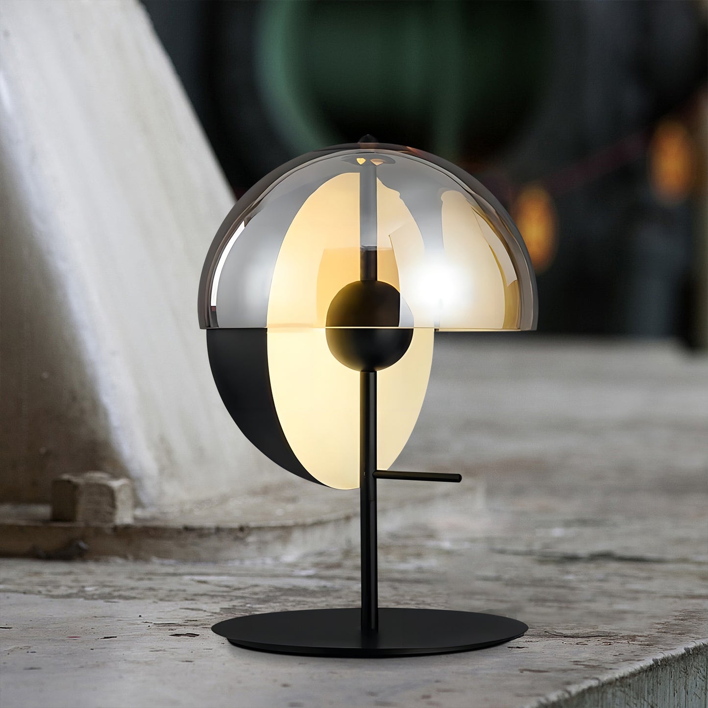 Theia Glass Table Lamp