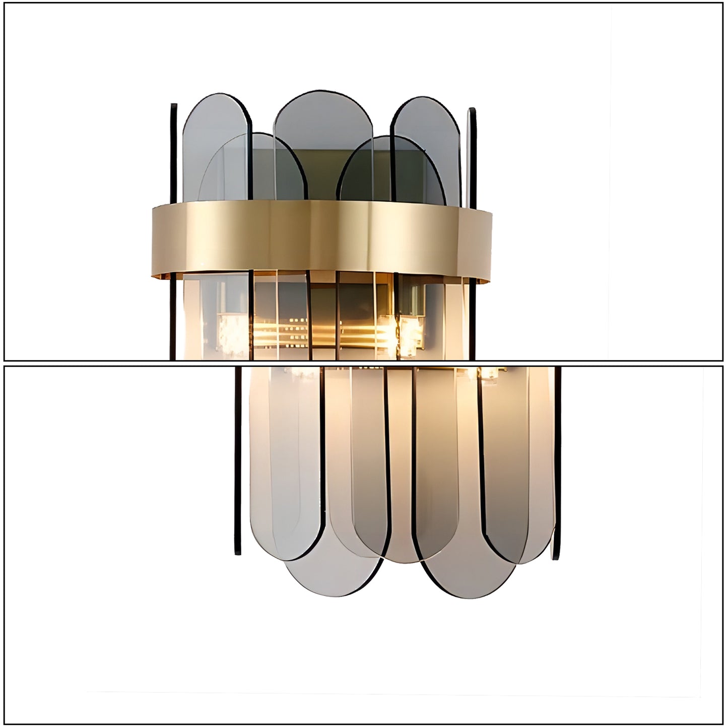 Aashvi Glass Sconce