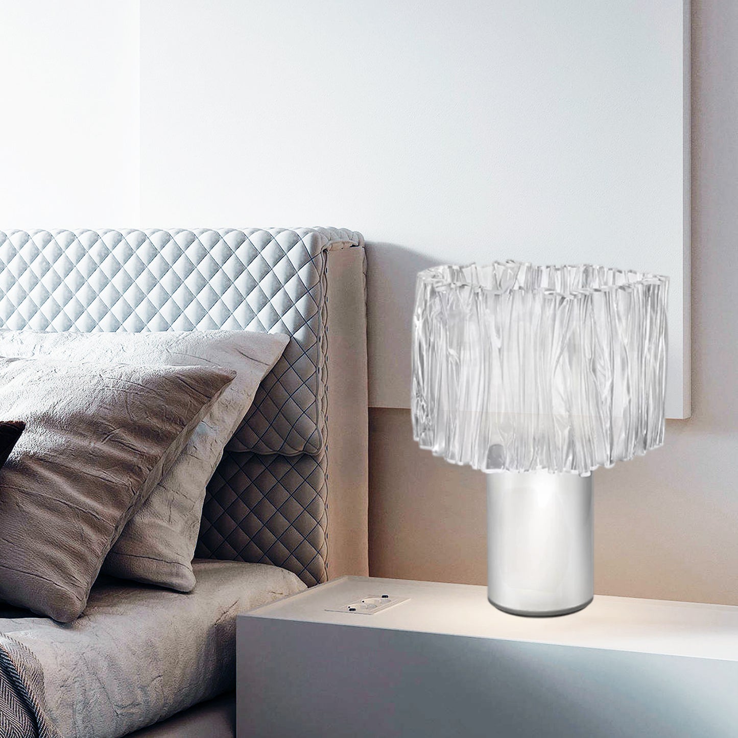 Accordion Shade Table Lamp