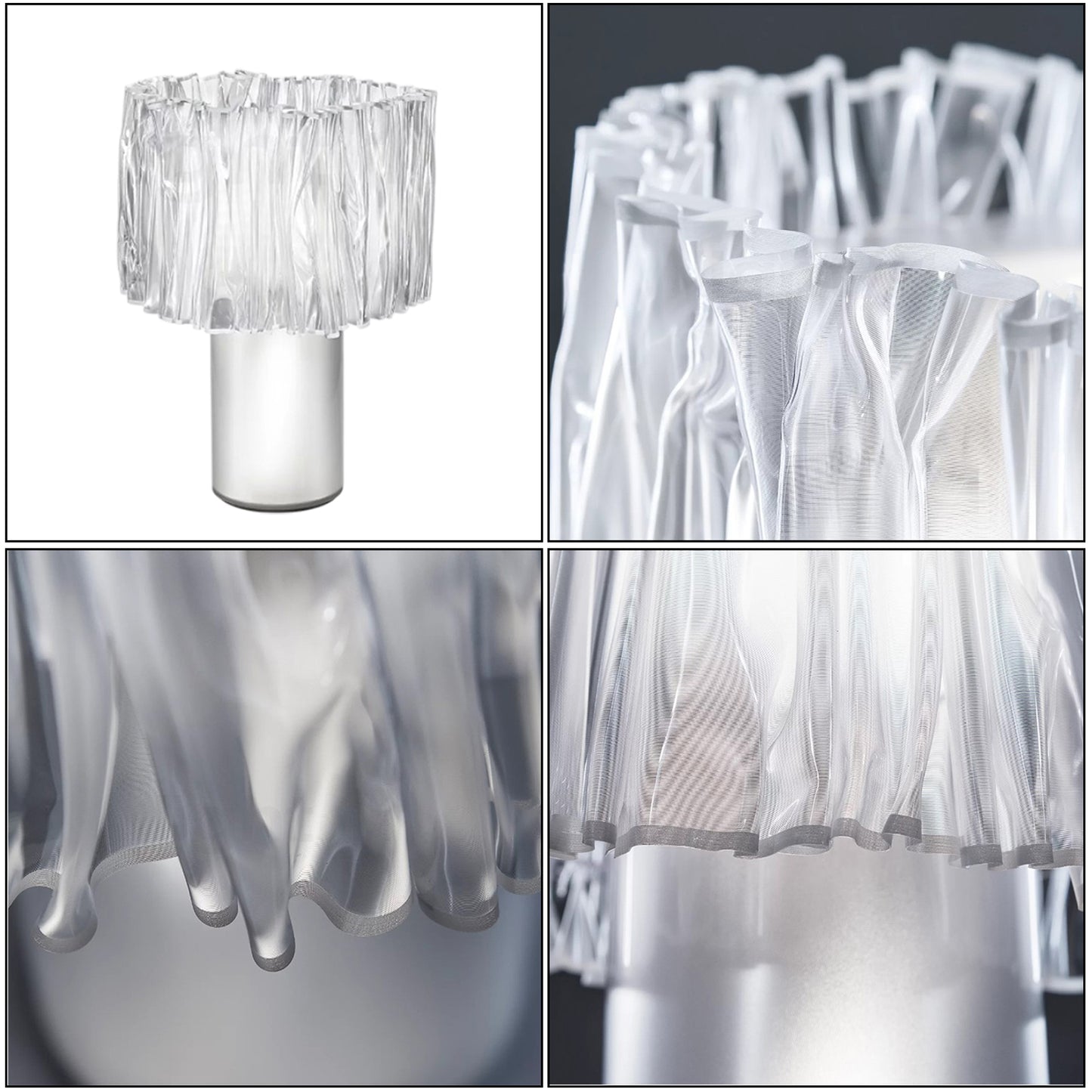 Accordion Shade Table Lamp