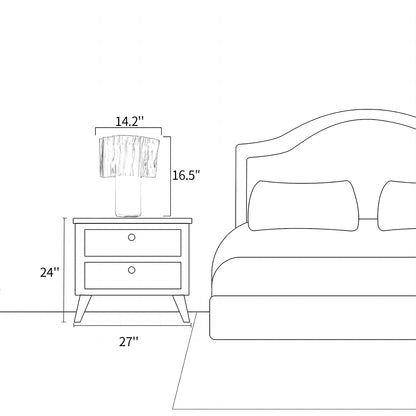 Accordion Shade Table Lamp