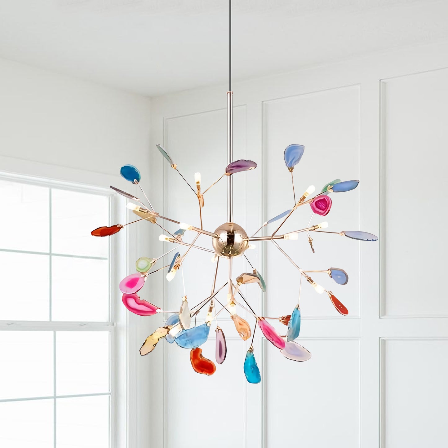 Agate Chandelier