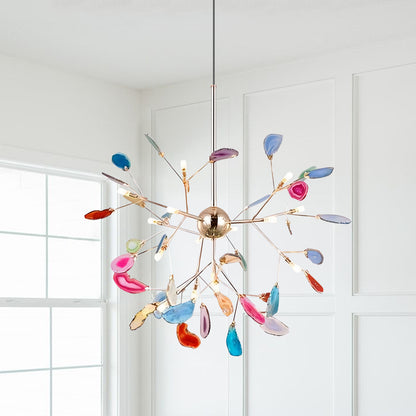 Agate Chandelier