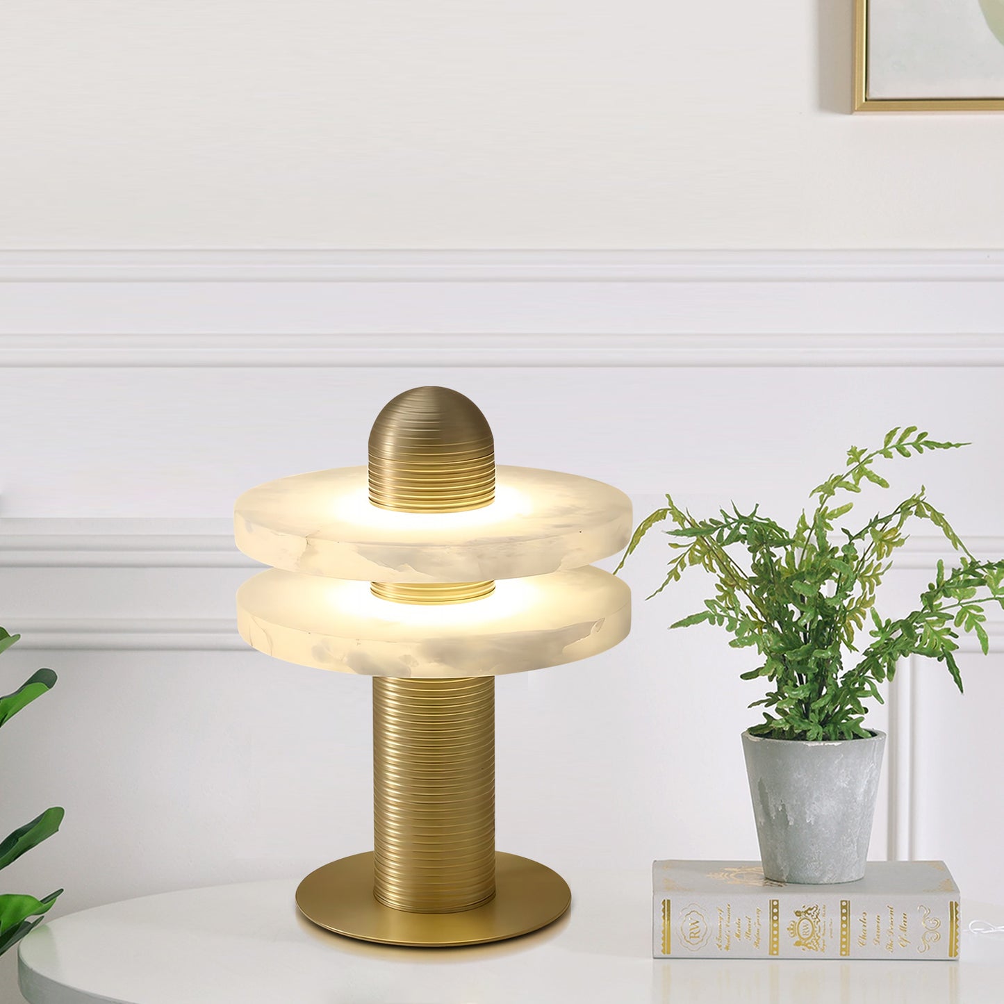 Alabaster Table Lamp