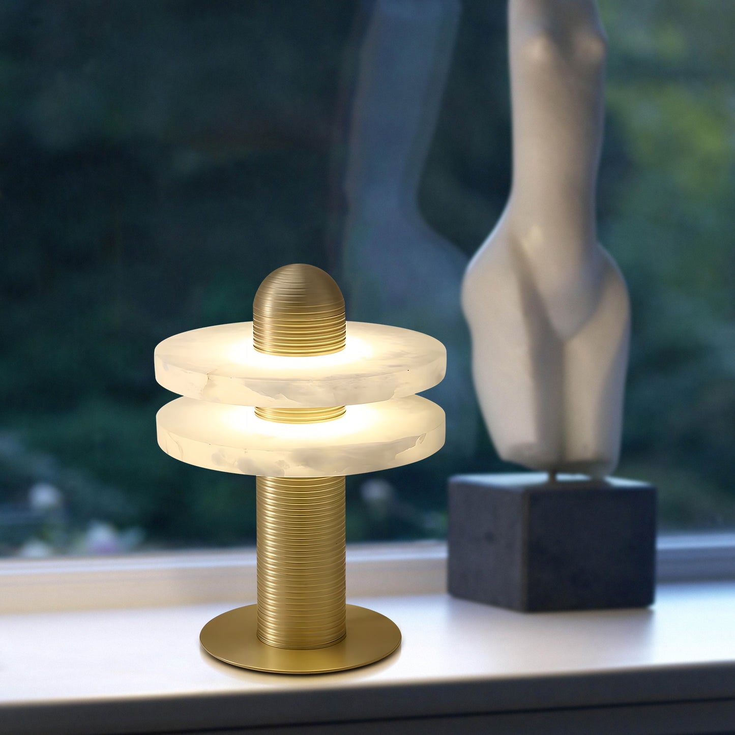 Alabaster Table Lamp
