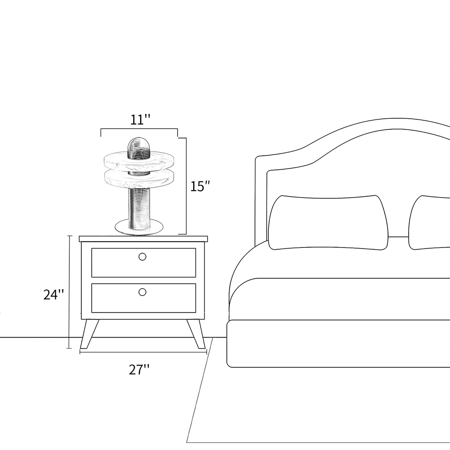 Alabaster Table Lamp