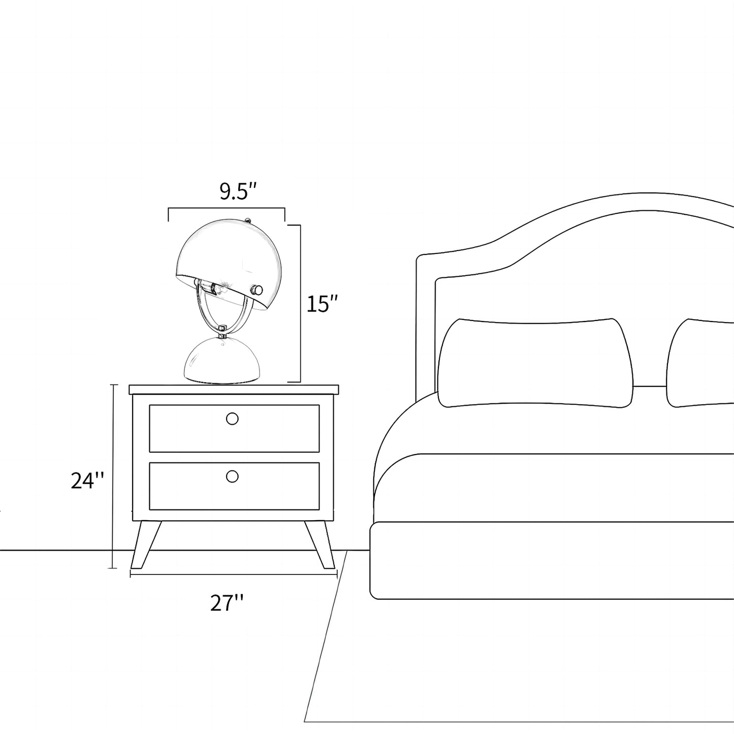 Alginet Marble Table Lamp