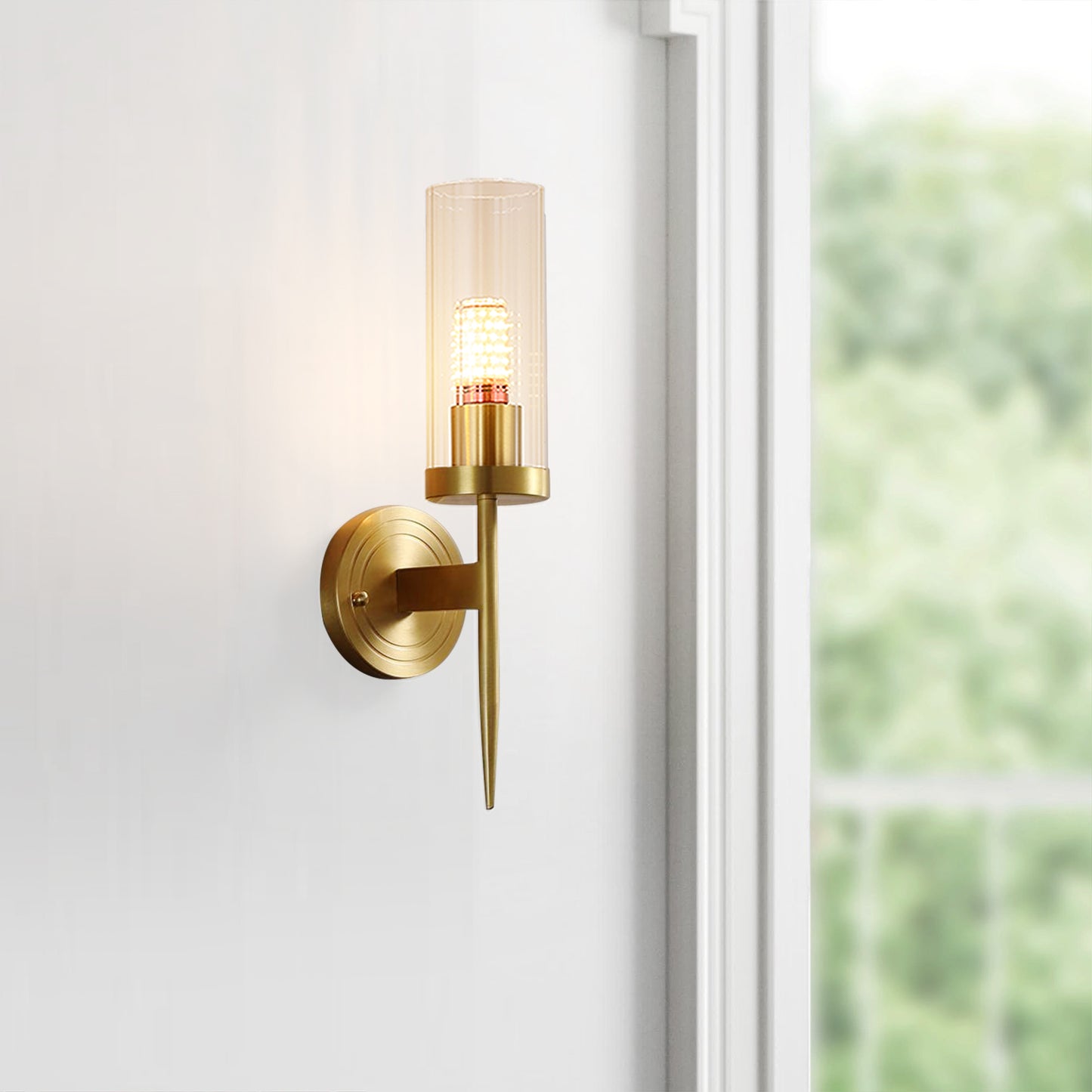 Alouette Glass Sconce