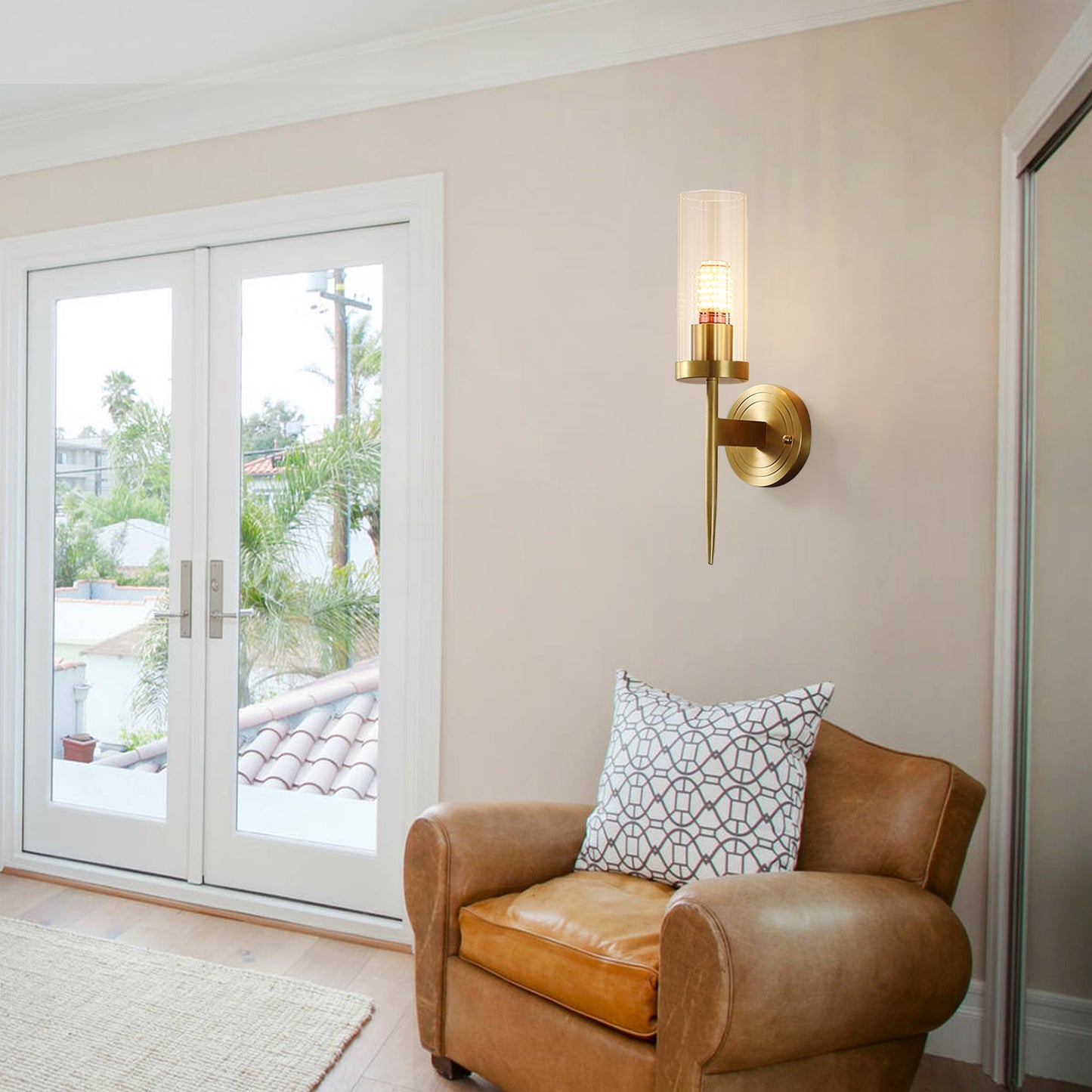 Alouette Glass Sconce