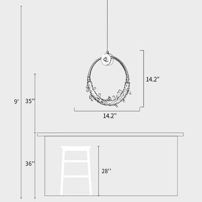 Auro Crystal Pendant