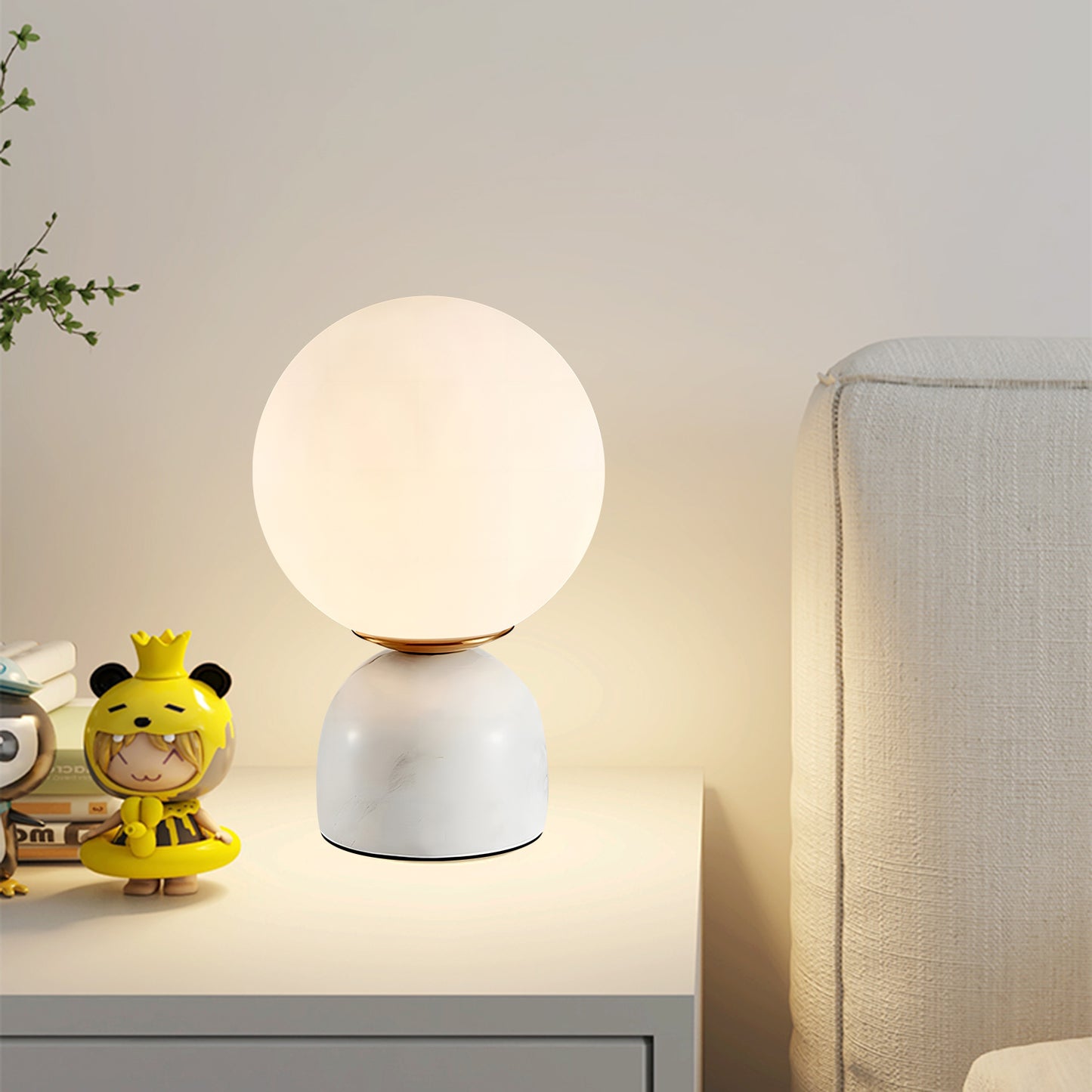 Ball Marble Table Lamp
