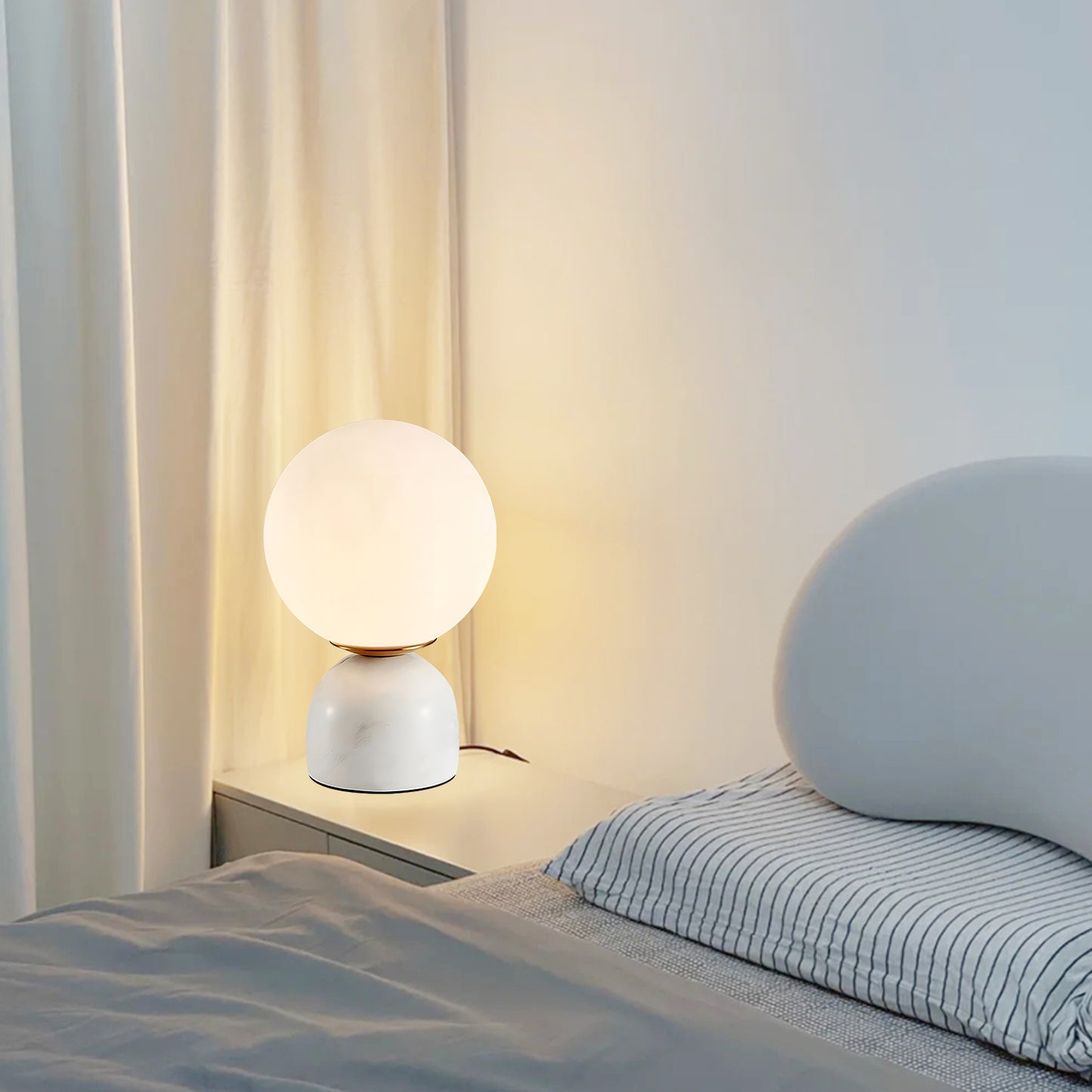 Ball Marble Table Lamp