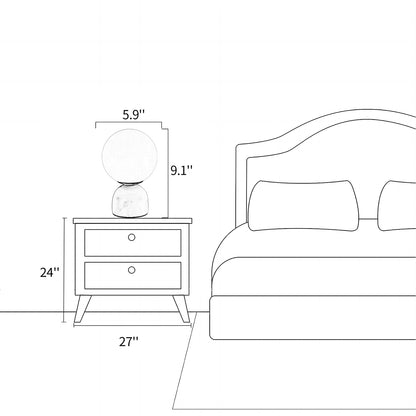 Ball Marble Table Lamp