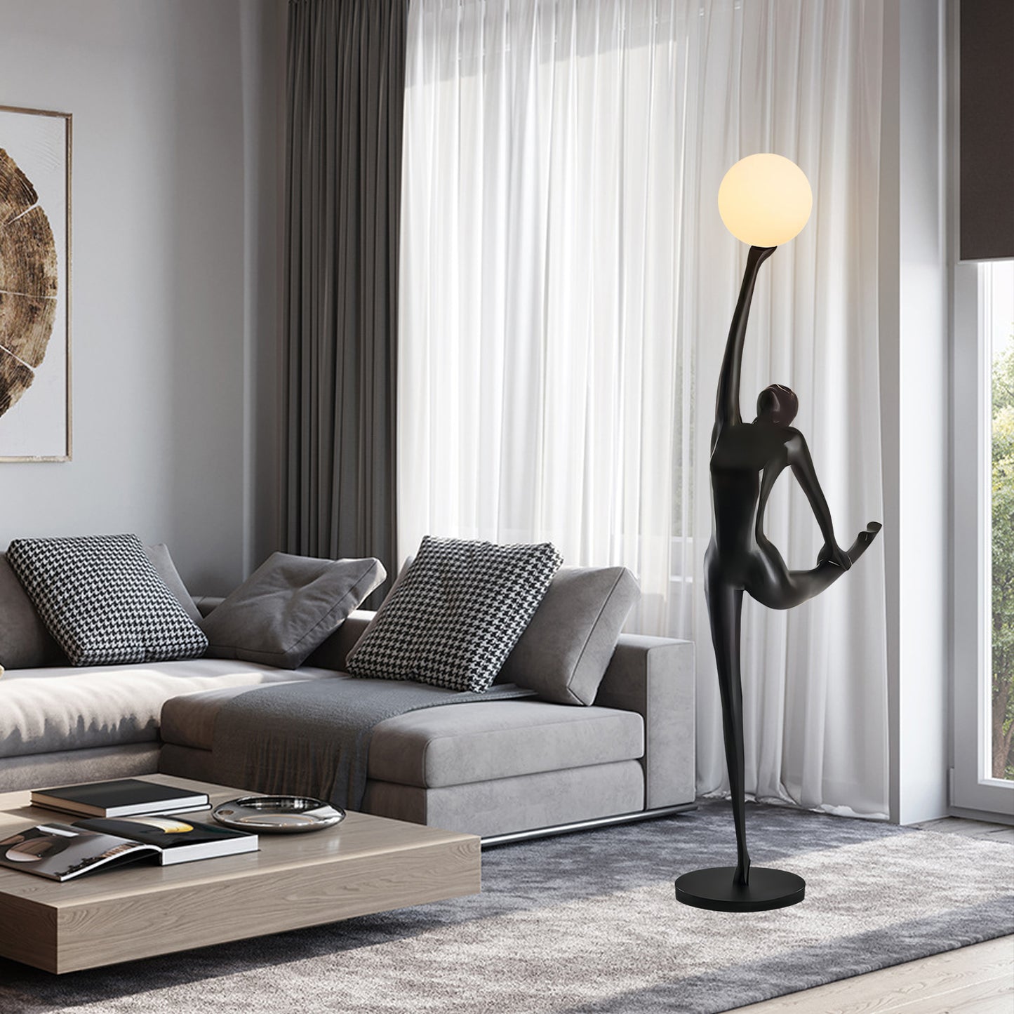 Ballerina Figure Floor Lamp