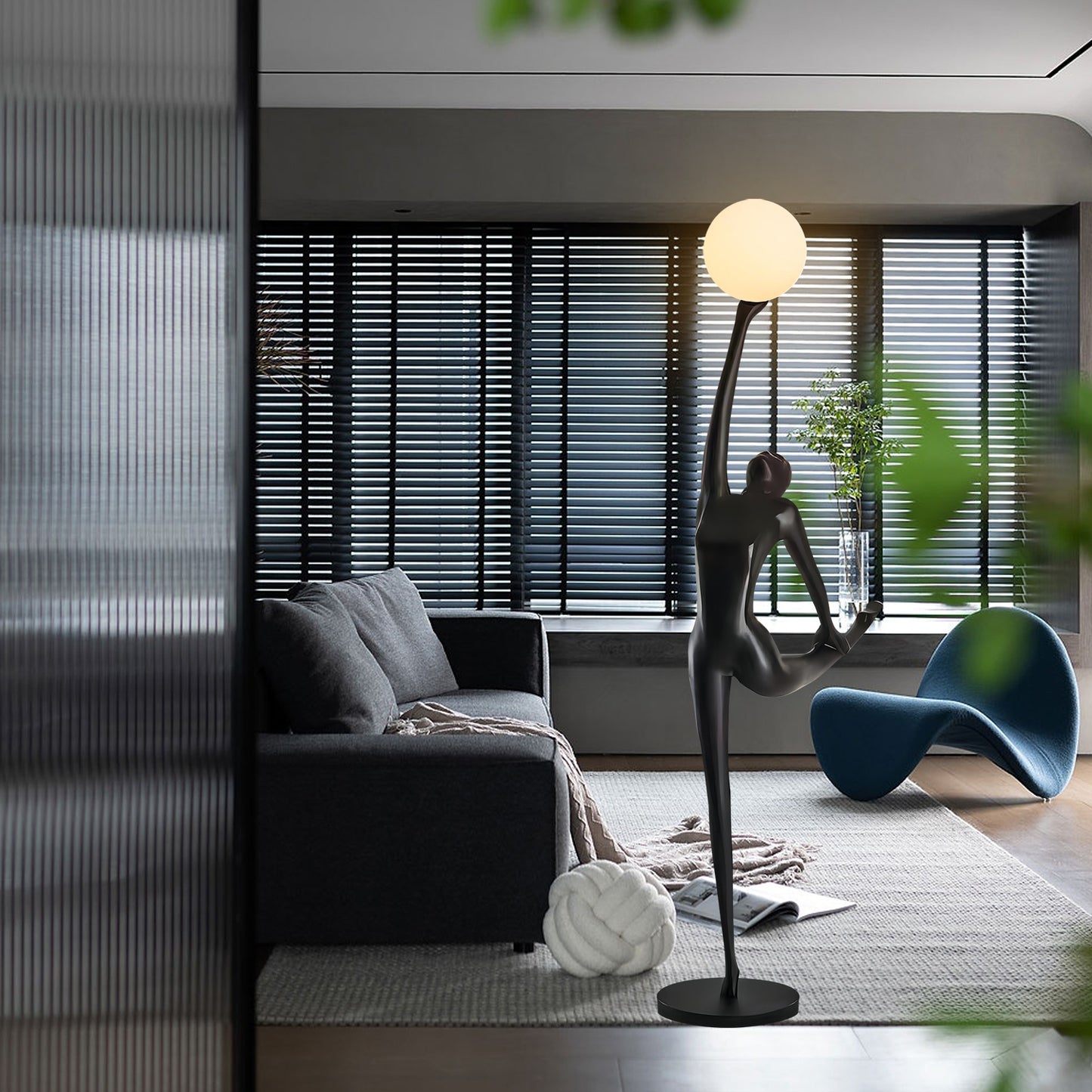 Ballerina Figure Floor Lamp