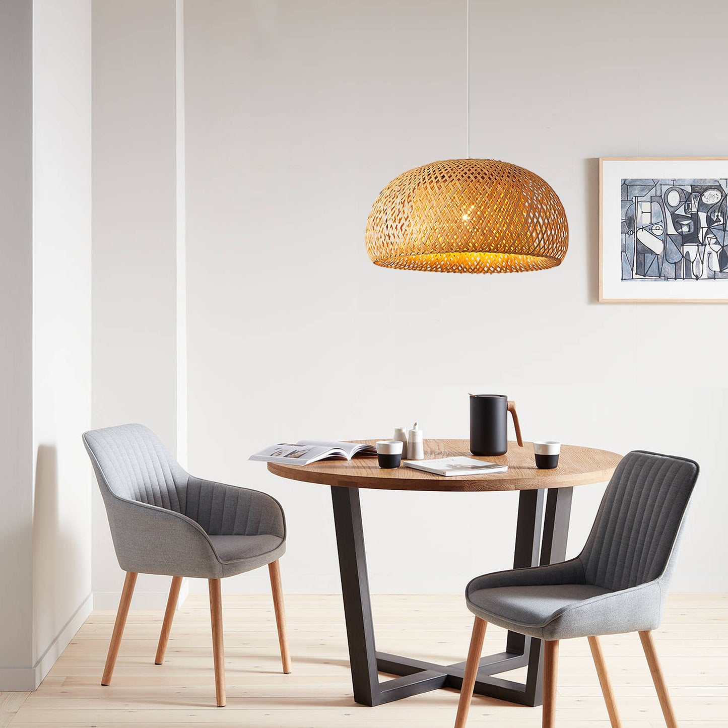 Bamboo Lantern Pendant Lamp