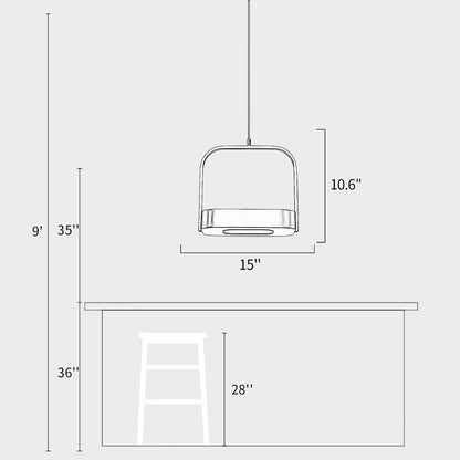 Basket Pendant Light