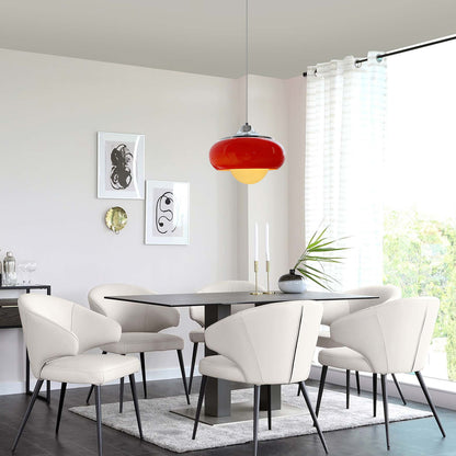 Bauhaus Egg Tart Pendant