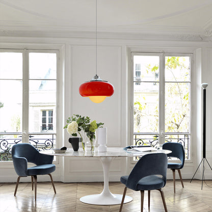 Bauhaus Egg Tart Pendant