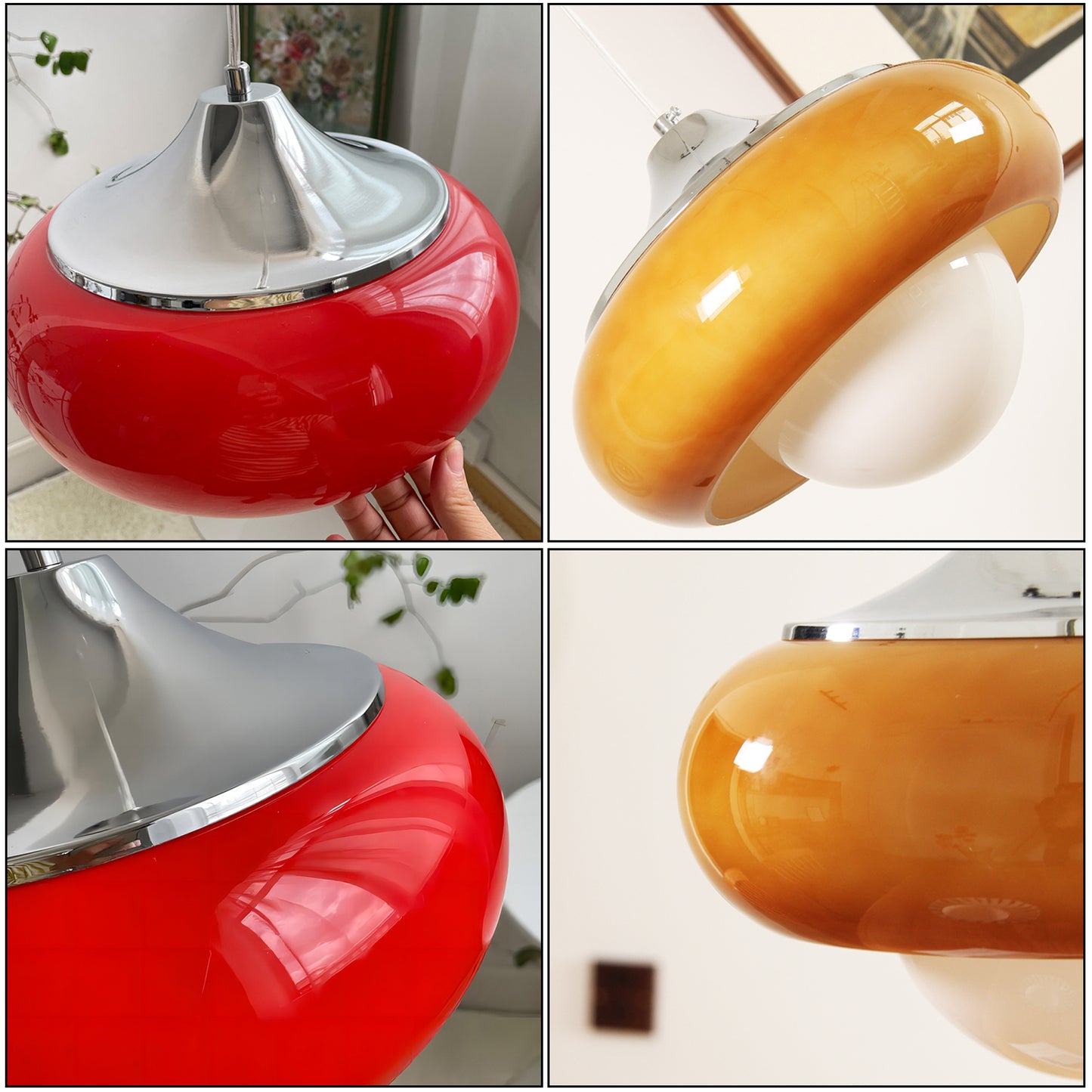 Bauhaus Egg Tart Pendant