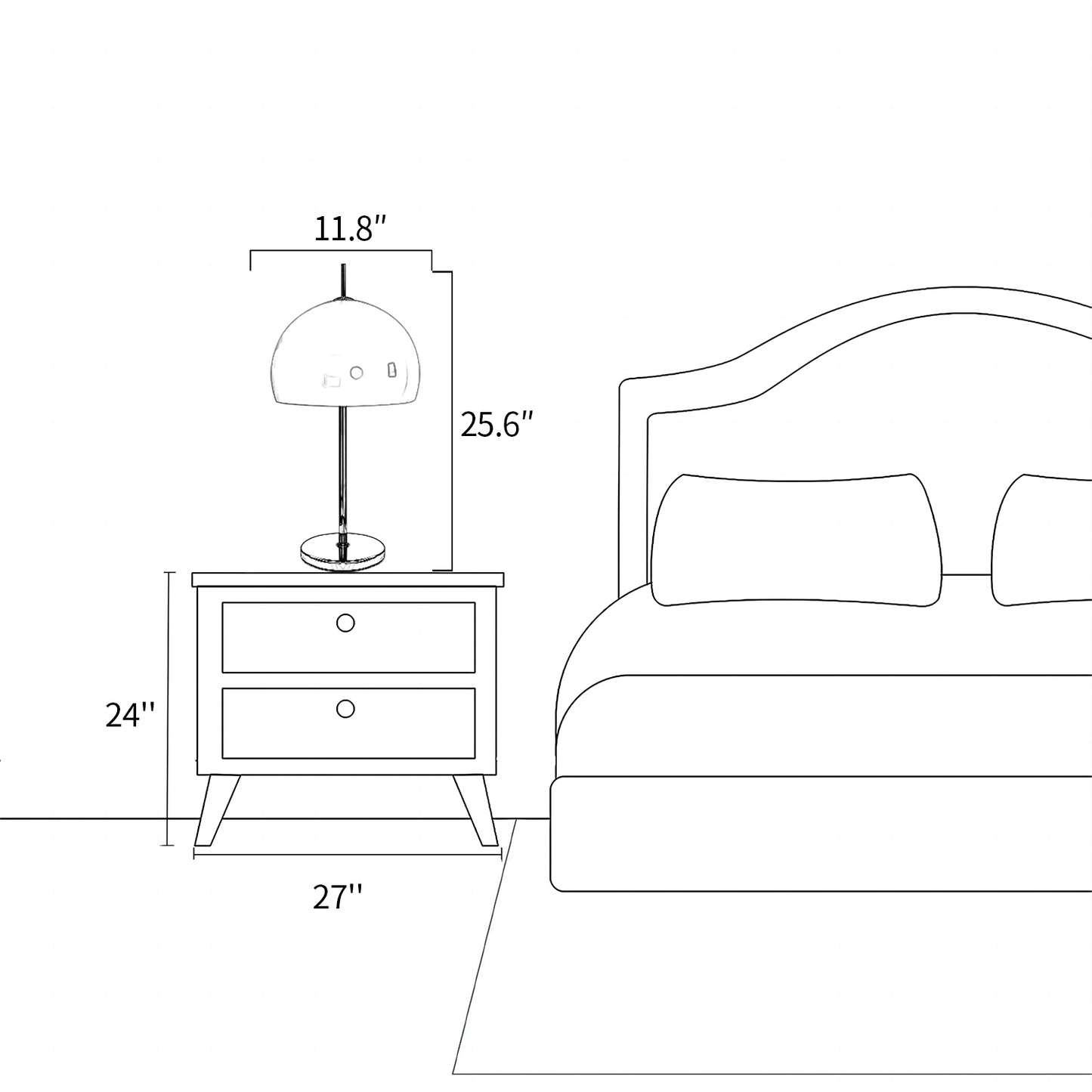 Bauhaus Mushroom Table Lamp