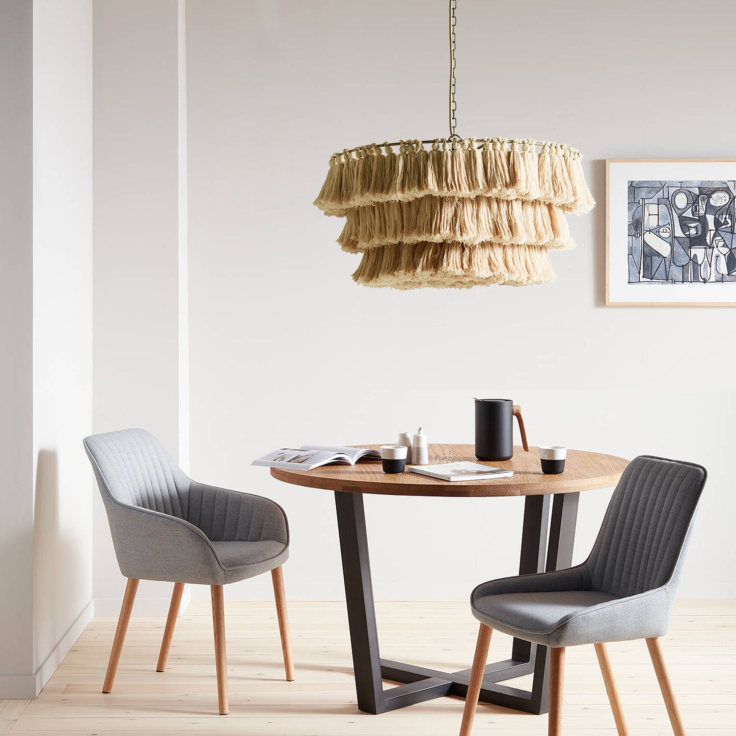 Bohemian Tassel Chandelier