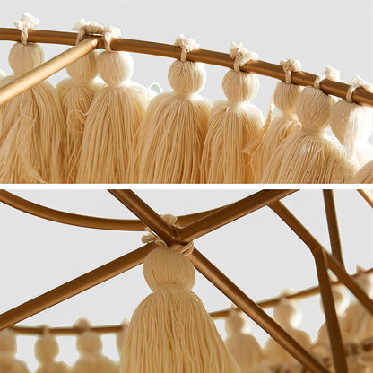 Bohemian Tassel Chandelier