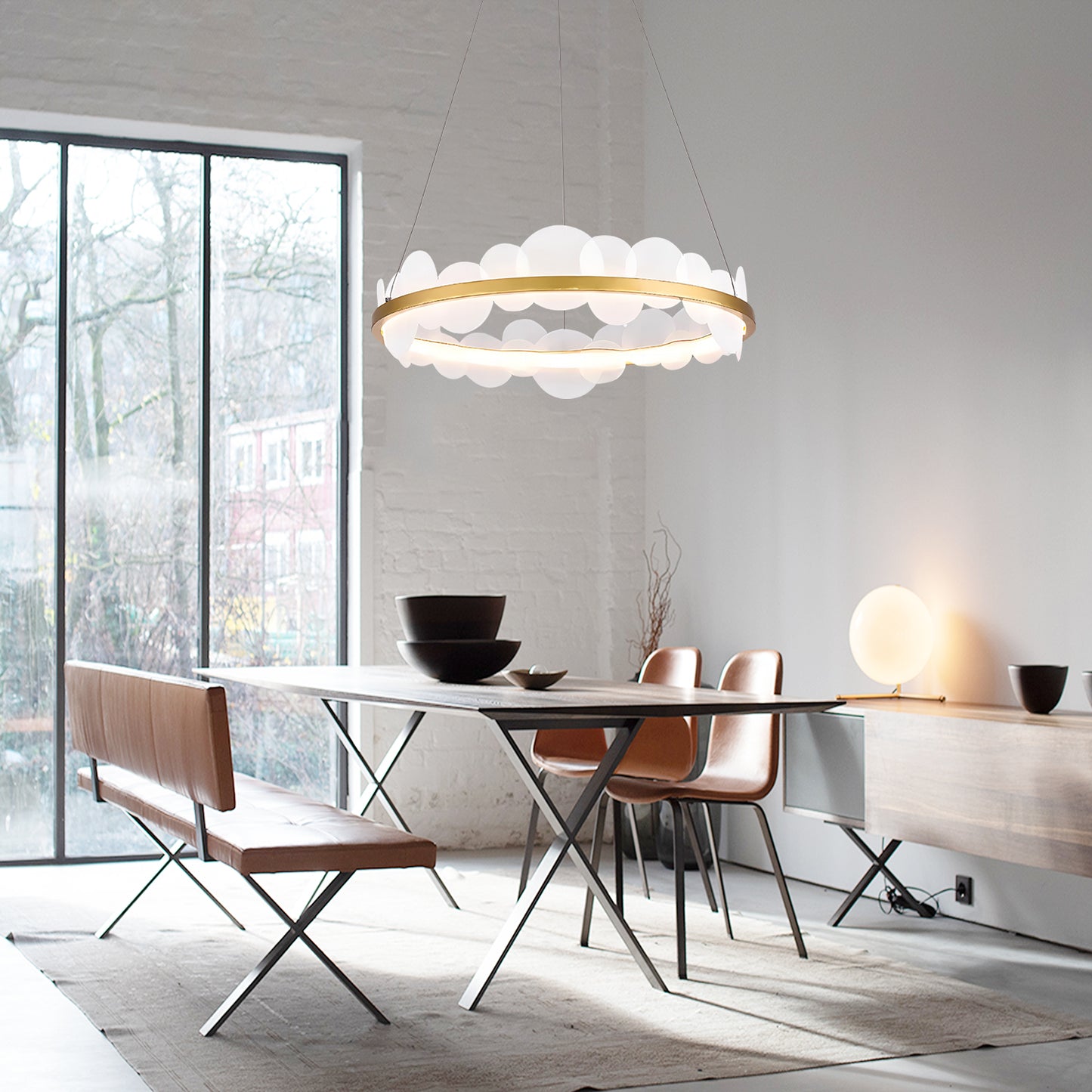 Bollarm Ring Chandelier
