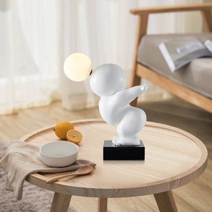 Bubble Figure Table Lamp