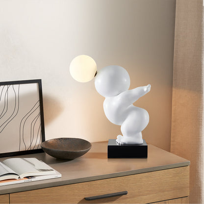 Bubble Figure Table Lamp