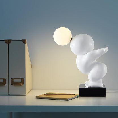 Bubble Figure Table Lamp