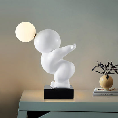 Bubble Figure Table Lamp