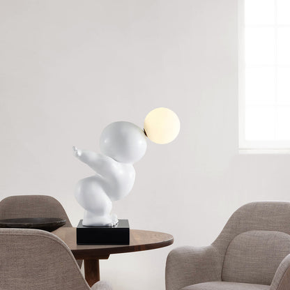 Bubble Figure Table Lamp