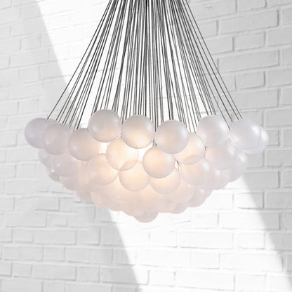 Bubble Glass Chandelier
