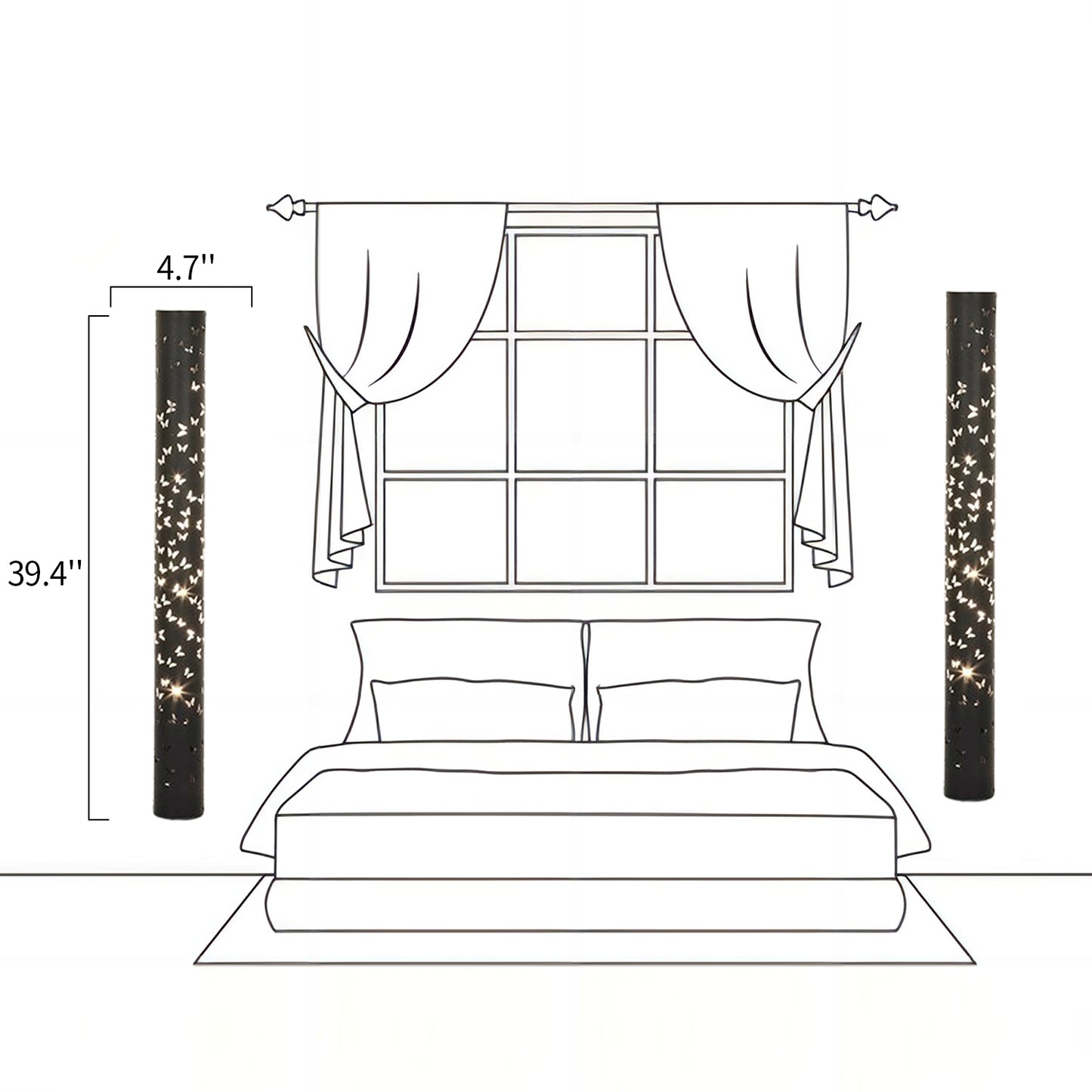 Butteryfly Floor Lamp