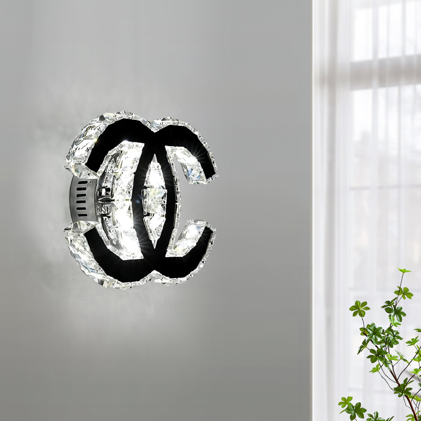 CC Crystal Sconce