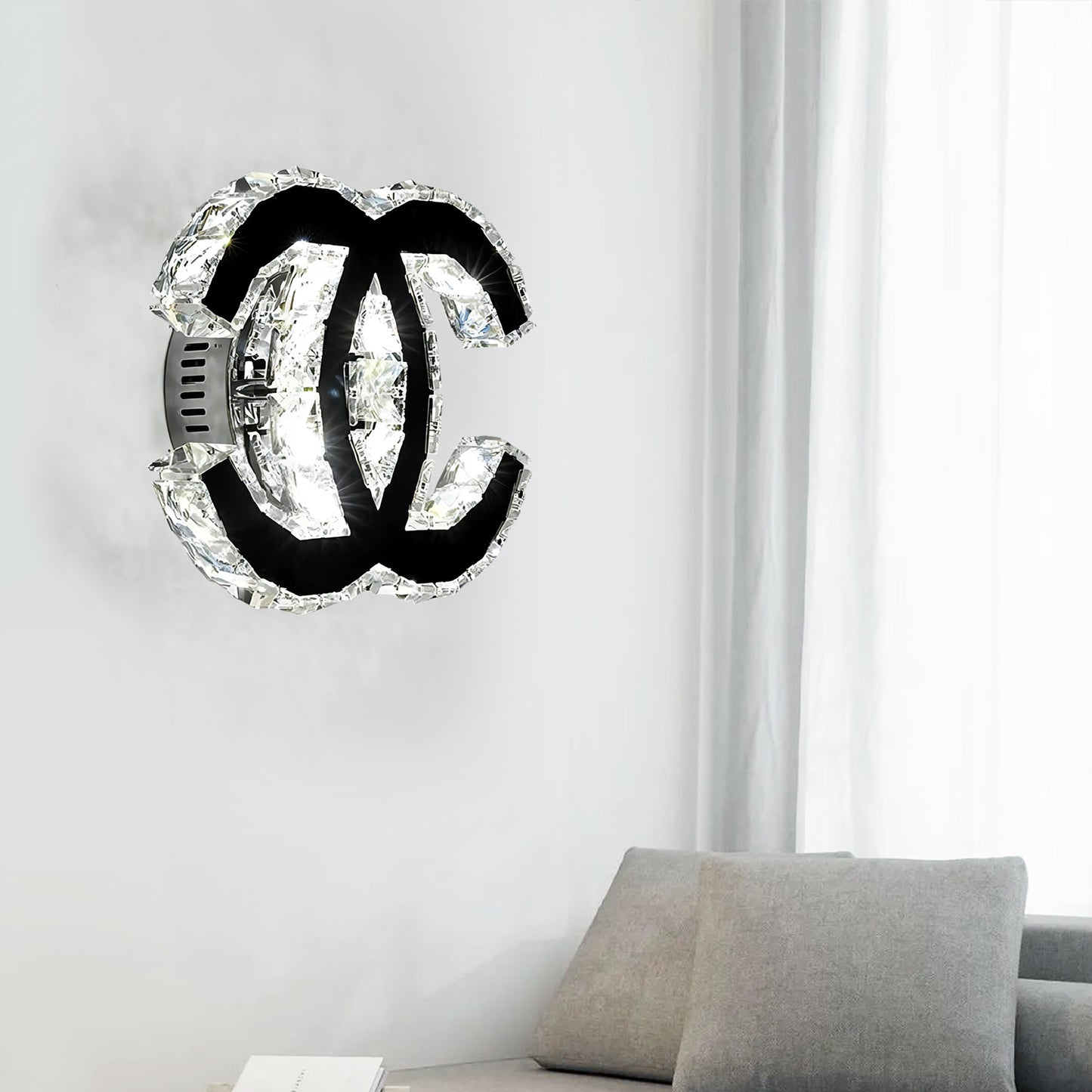 CC Crystal Sconce
