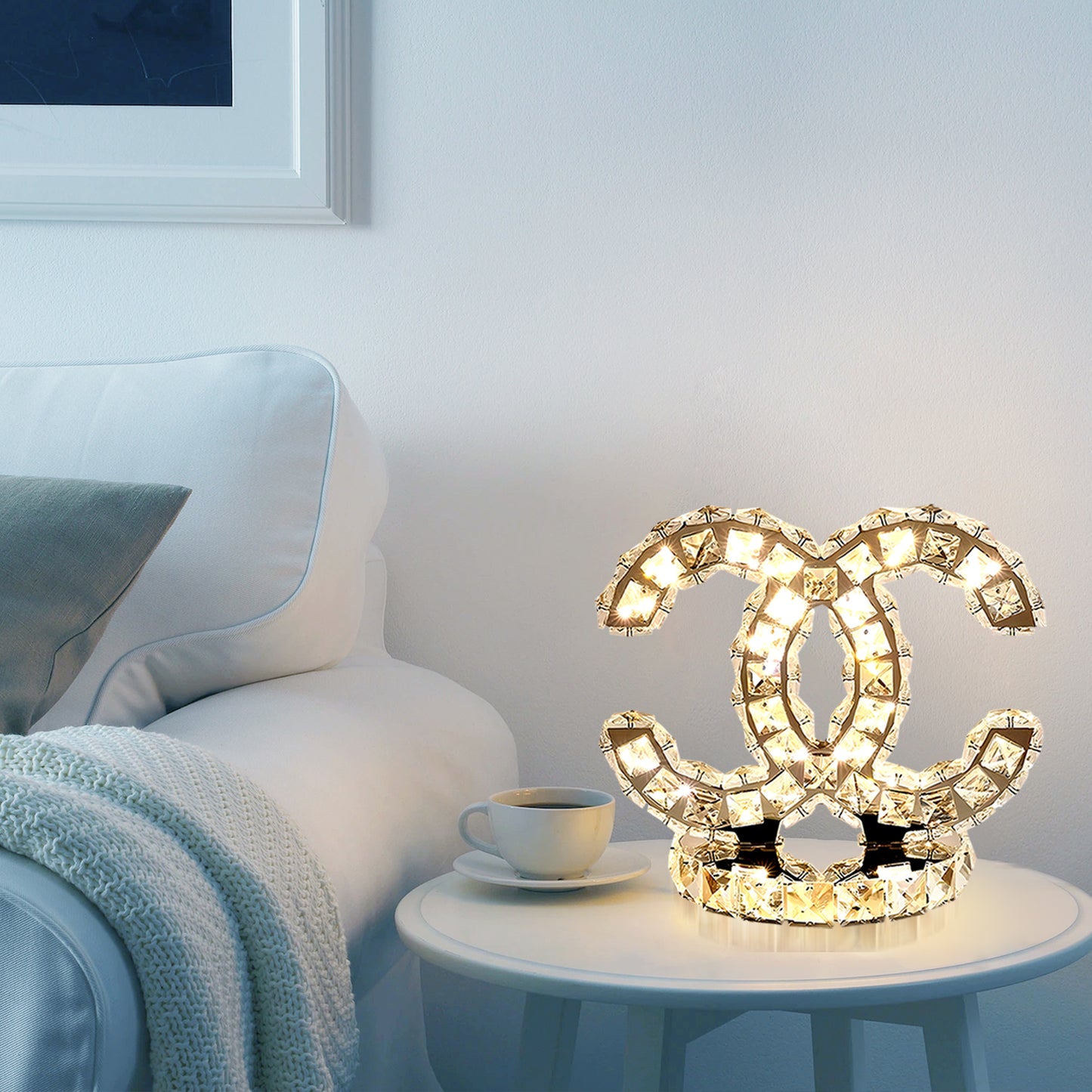 CC Crystal Table Lamp