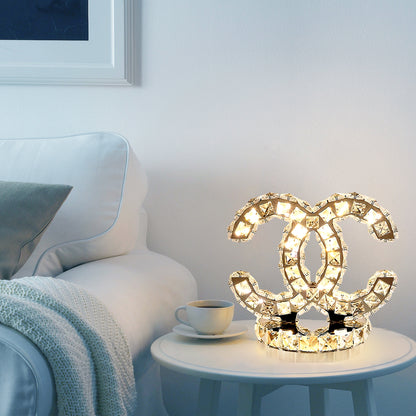 CC Crystal Table Lamp