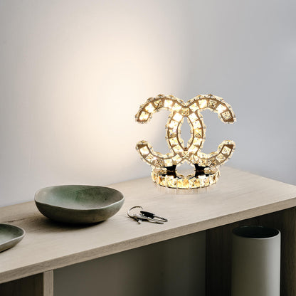 CC Crystal Table Lamp