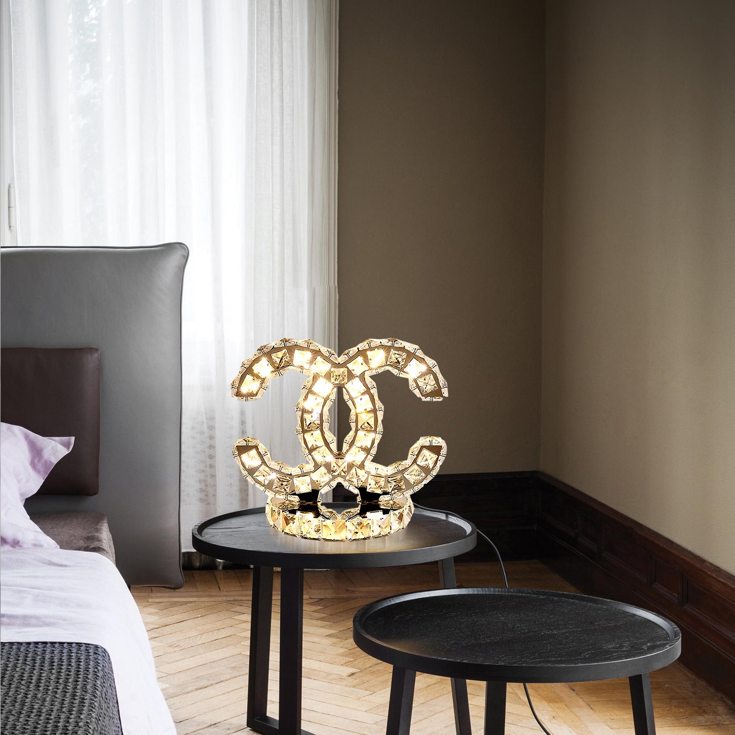 CC Crystal Table Lamp