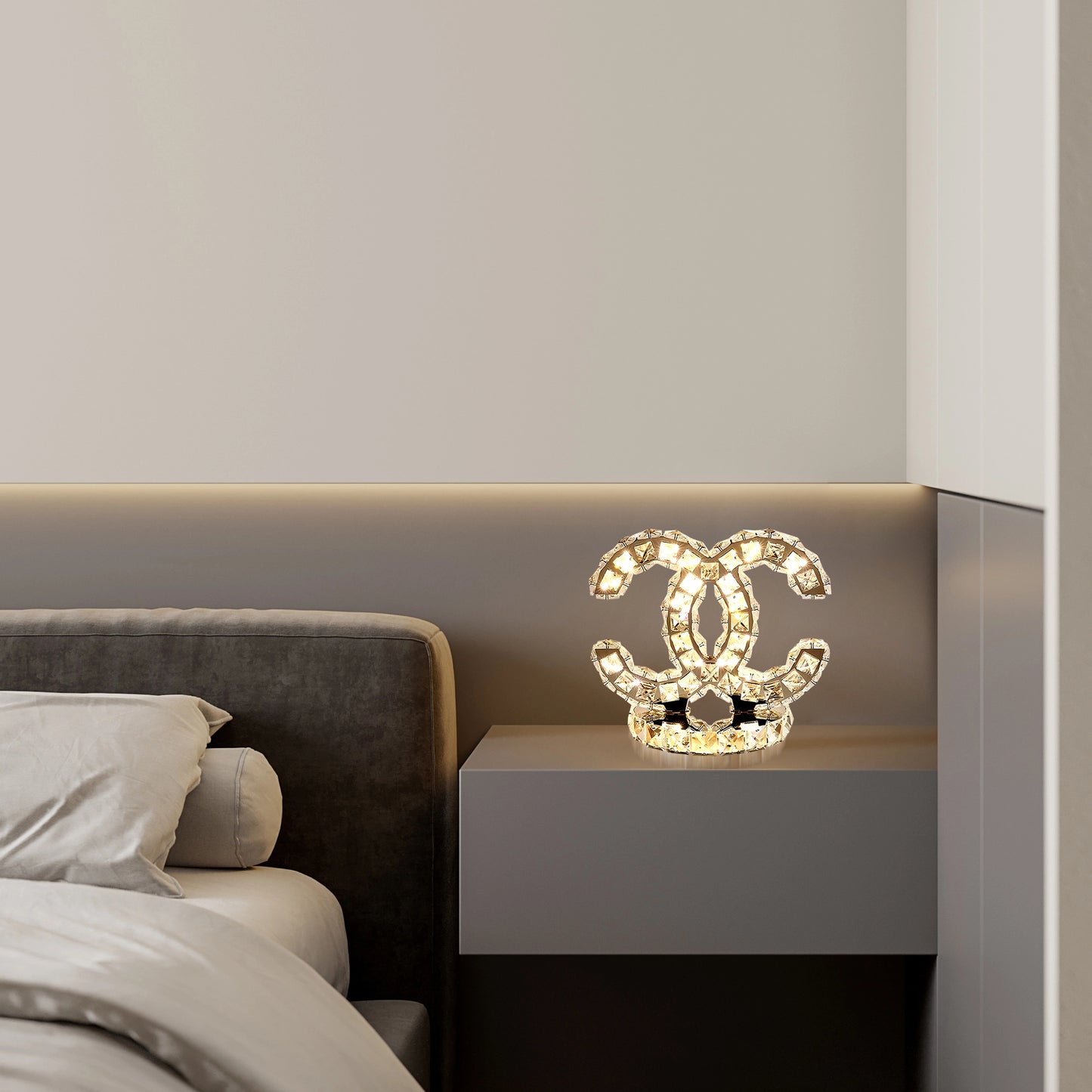 CC Crystal Table Lamp