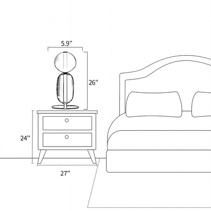 Candy Pebble Table Lamp