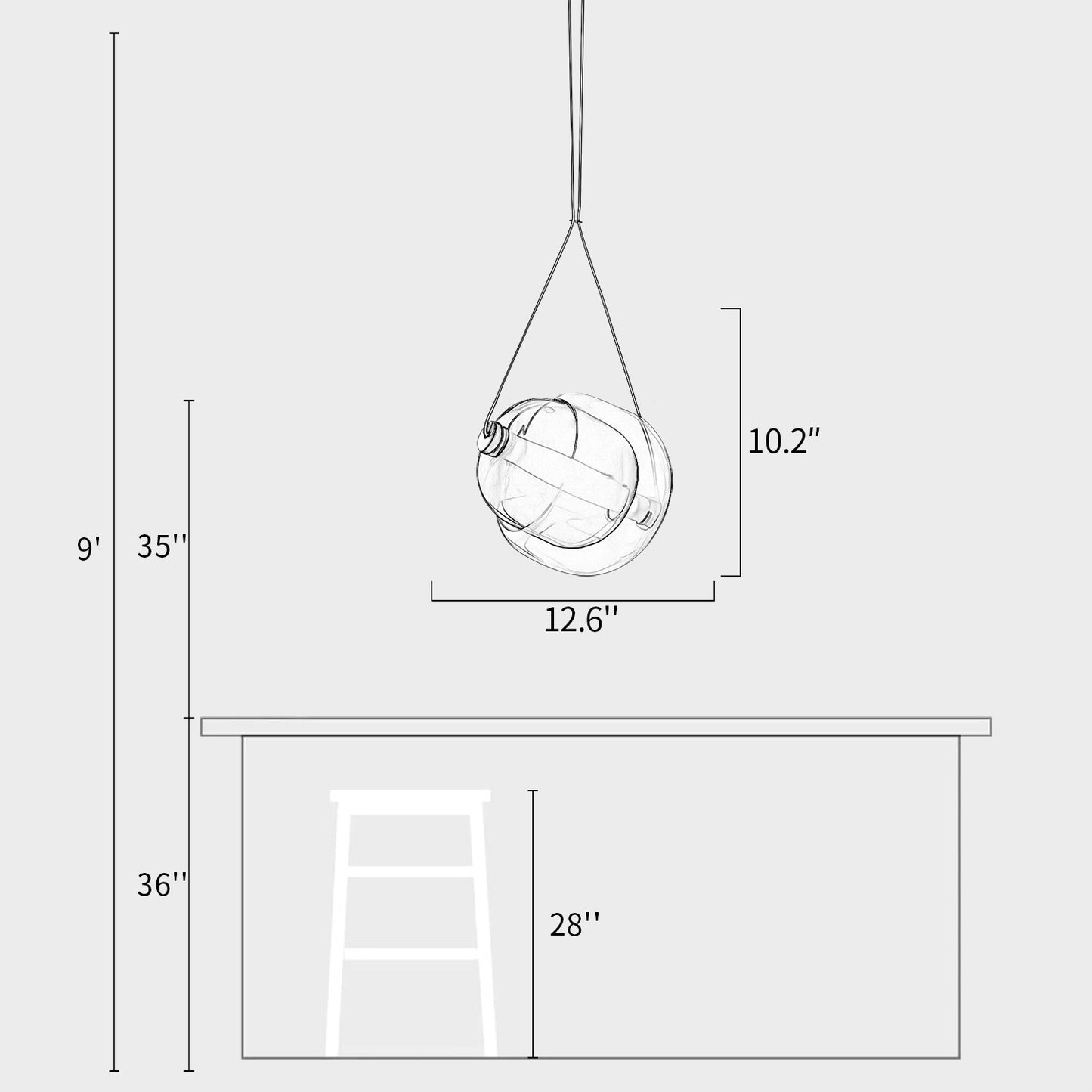 Capsule Pendant Light