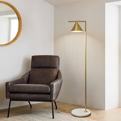 Captain Flint Marble Floor Lamp