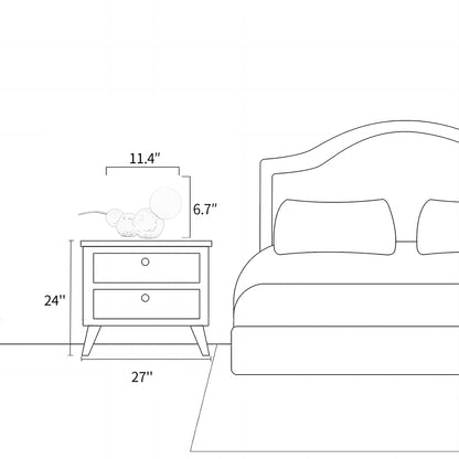 Caterpillar Resin Table Lamp