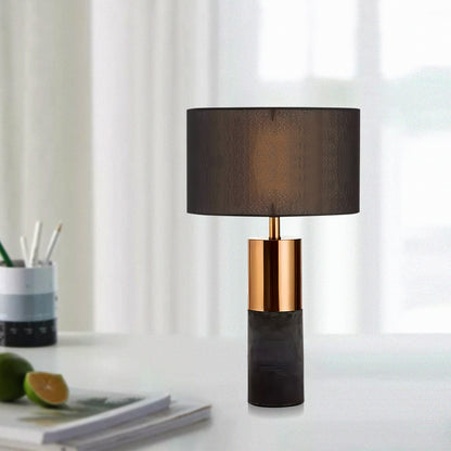Cement Gray Table Lamp